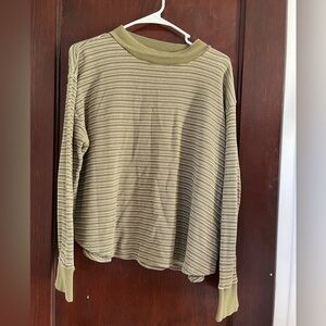 Madewell thermal long sleeve tee